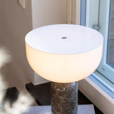 Raja Marmeren Tafellamp – Tijdloze Elegantie met een Luxe Marmeren Basis