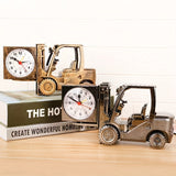 Retro Forklift Wekker – Uniek en Creatief Ontwerp voor Studenten en Kamerdecoratie