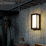 Moderne Buitenwandlamp Zwart-Wit - Tuinverlichting