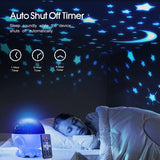 LED Nachtlampje met Oceanen & Sterrenhemelprojectie + Muziekfunctie - DreamAura
