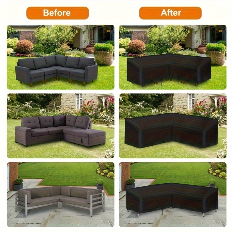 ShieldGuard Outdoor Hoes – Robuuste Bescherming voor V-vormige Loungesets