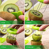 Slimme Kiwi Snijder - Voor Eenvoudig en Snel Fruit Snijden