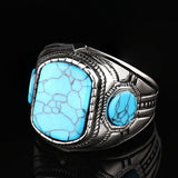 Turquoise Herenring – Thorin