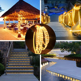 SolarGlow LED Lichtslang – Voor creatieve buitenverlichting