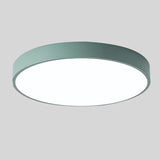 Nordic Macaron in hout, ronde plafondlamp