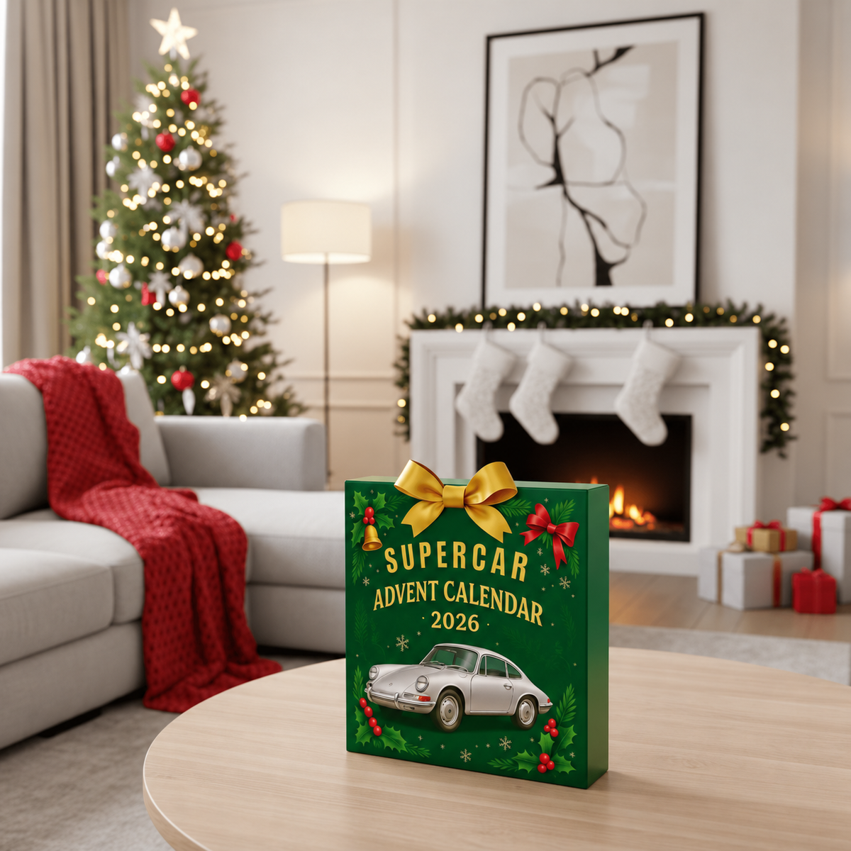DRIVEVENTURE – Beperkte Supercar Adventskalender met 24 Precieze Miniatuurmodellen