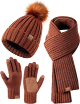 FrostyGrace | Warme Wintersset – Beschermt Hoofd, Hals & Handen