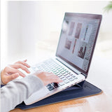 Opvouwbare beschermende tas–standaard 2-in-1 voor laptop | Premium hoes met standaardfunctie