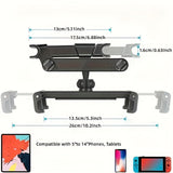Tablet Houder voor Auto Hoofdsteun – Verstelbare Mount voor Tablets en Smartphones