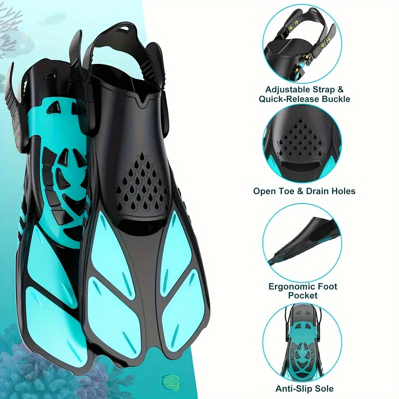 AquaFlex Snorkelvinnen – Ideaal voor Zwemmen en Snorkelen