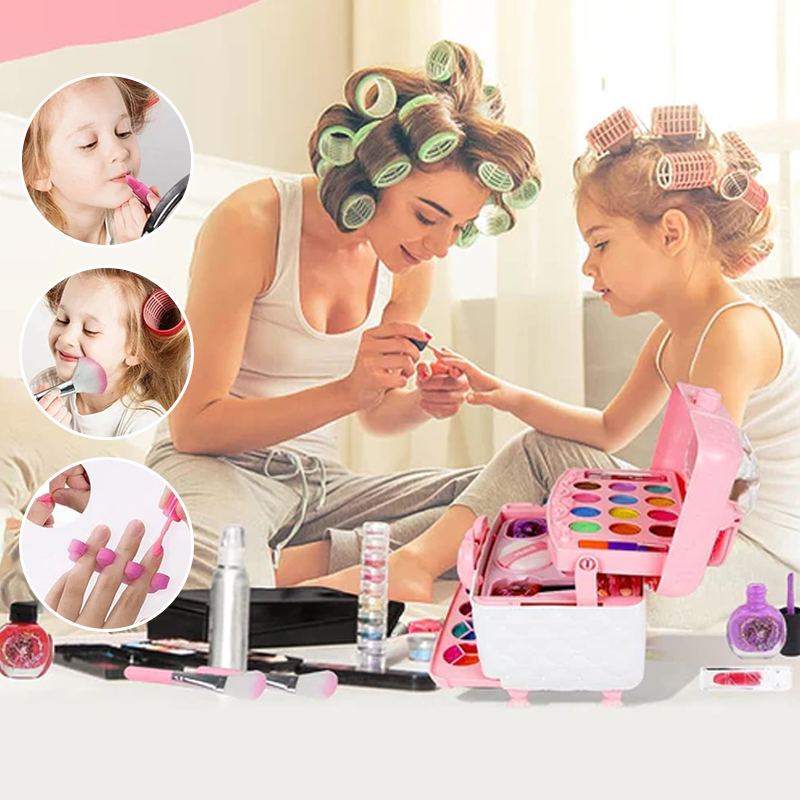 Prinsessen Beauty Koffer – Magische Make-up Speelset voor Kleine Stijliconen