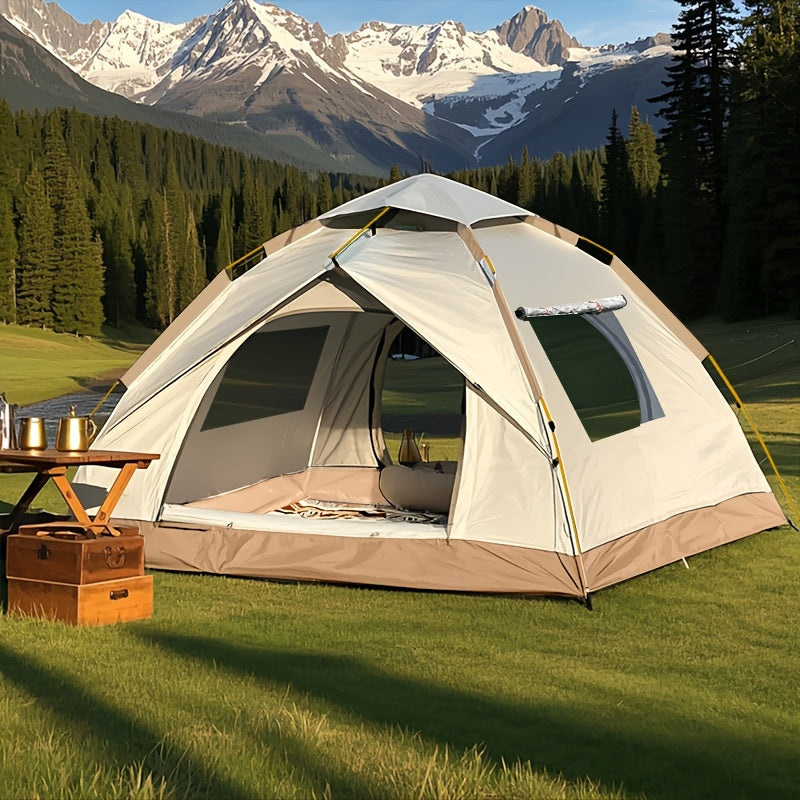 QuickCamp Opklapbare Tent – Comfort en Bescherming voor Elke Outdoor Trip