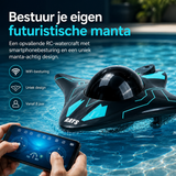 MantaRay RC-boot – Futuristisch Watervoertuig met Smartphonebesturing