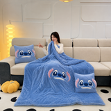 Stitch Kussen-Deken in Eén - Voor Comfort en Knusheid in Eén