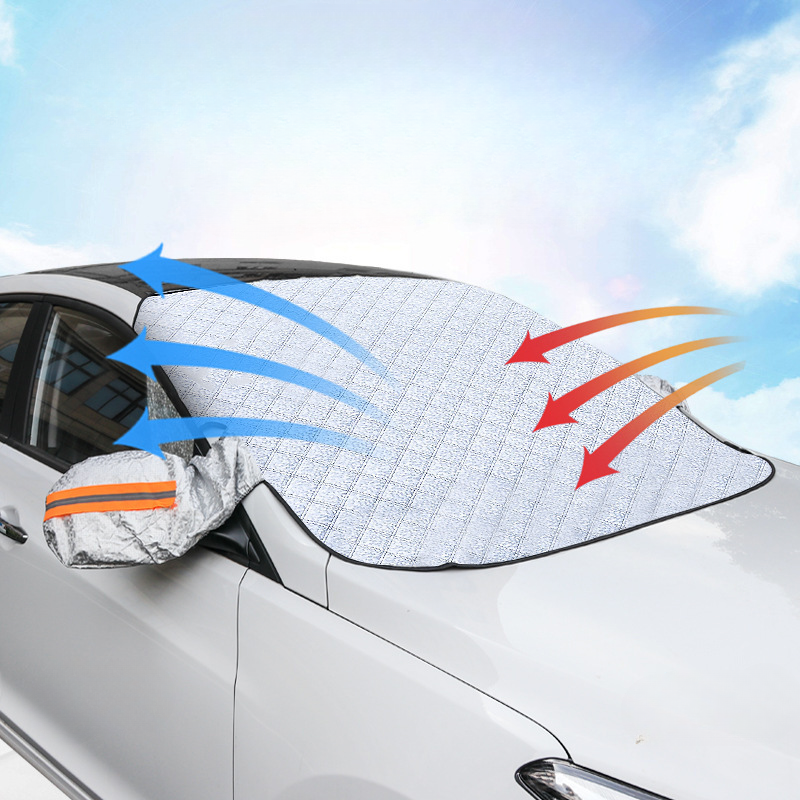 Magnetische Allwetter-Windbeschermhoes – FrostGuardia