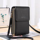 Touchscreen Telefoontas met Portemonnee‑functie – Compacte Crossbody voor Dagelijks Gebruik