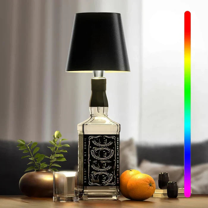 Draagbare LED Flessenlamp - GlowBottle