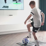 Norvo | Voetbal Pro Trainingsmat | Antislip, 2x2m Ruimte & Videoprogramma voor Vaardigheidsverbetering en Thuistraining