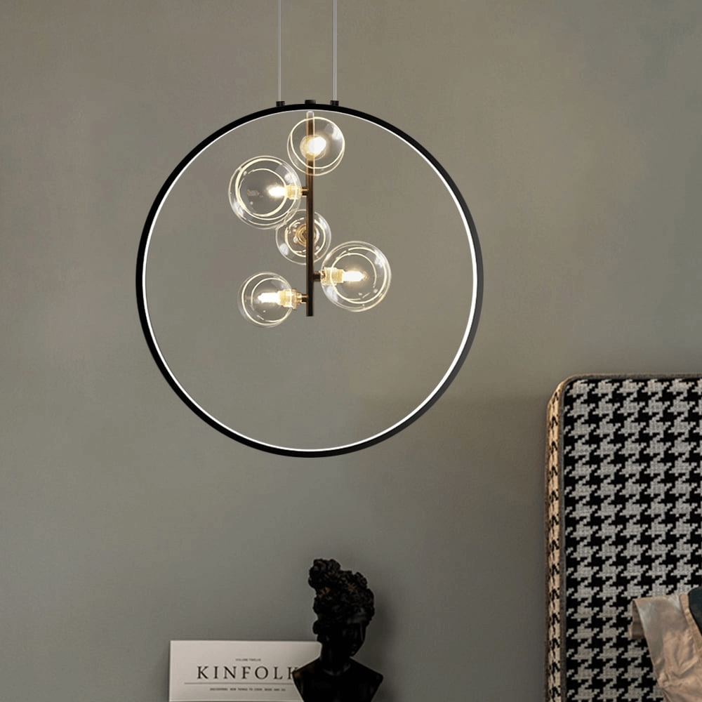 Minimalistische Glazen Hanglamp - LED Verlichting