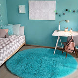 Ronde Fluffy Tapijt - Clouda