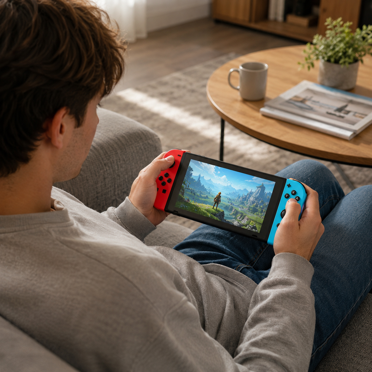 Draadloze Bluetooth LED Joystick voor Hybride console – Controllers in Unieke Kleuren