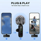 SoundClip Draadloze Lavalier Microfoon - Voor Smartphones en Tablets