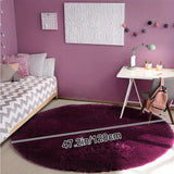 Ronde Fluffy Tapijt - Clouda