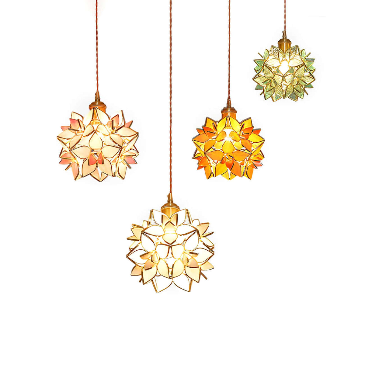 Elegante Hanglamp met Schelp Design