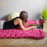 Chunky Strickdecke | Extra Groot & Warm | Woonaccessoire | Handgemaakt Ontwerp
