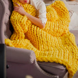 Chunky Strickdecke | Extra Groot & Warm | Woonaccessoire | Handgemaakt Ontwerp