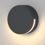 Moderne Ronde Buitenwandlamp – IP65 Waterdichte Metaal & Glas Ontwerp