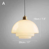 Hanglamp van Melkglas