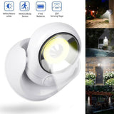 LUXWÄCHTER LED Veiligheidslamp | Met Bewegingssensor & Timer | Draadloos & Weerbestendig | 450 Lumen