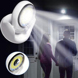 LUXWÄCHTER LED Veiligheidslamp | Met Bewegingssensor & Timer | Draadloos & Weerbestendig | 450 Lumen