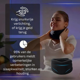 Ervaar een betere nachtrust en voel de verlichting van snurken, nekpijn en