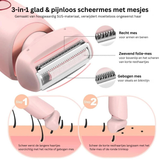 Elektrische Scheerapparaat voor Vrouwen