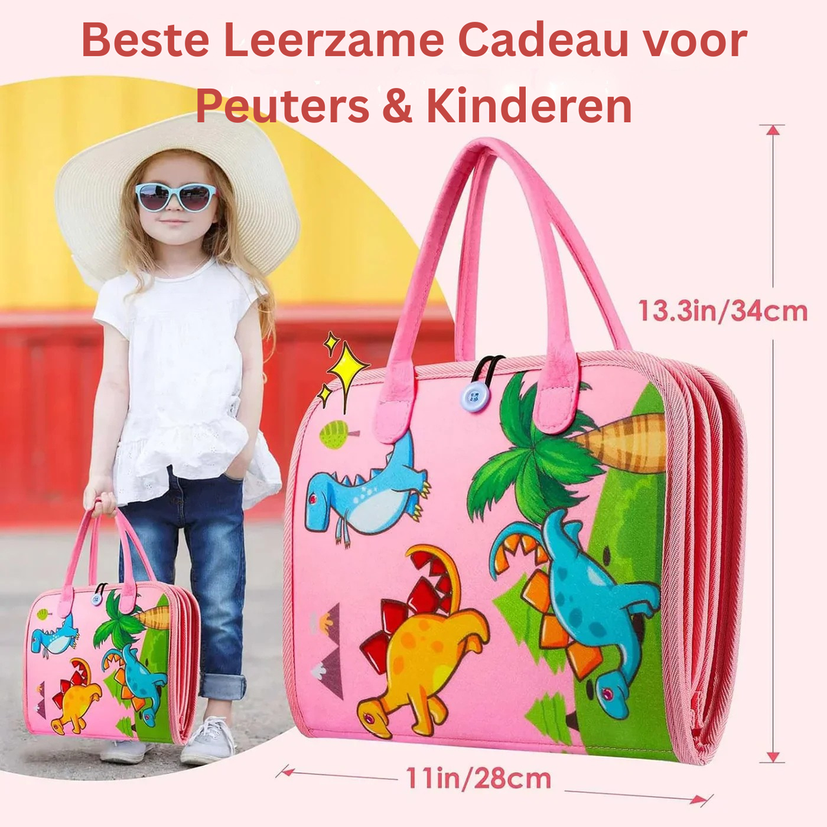 Montessori Drukbord voor Peuters – Educatief Sensorisch Activiteitenboek (2-4 Jaar)