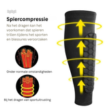 Comfortabele Honingraat Scheenbeschermers – Veilig en Ademend