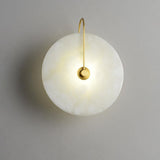 Alabaster LED Wandlamp – Elegant en Rustig Licht