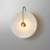 Alabaster LED Wandlamp – Elegant en Rustig Licht