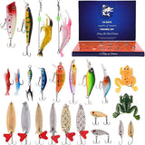 FISHMAS – 24-dagen kerst 2025-telling visuitrusting kalender