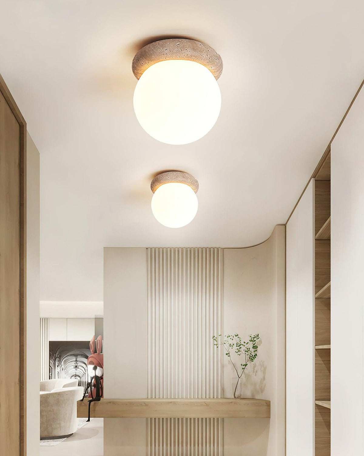 Asteroïde Plafondlamp 6.3"