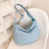 Gepolsterde Ballerina Extra Grote Puffer Tote Crossbody Gepolsterde Schoudertas