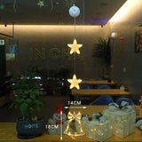 WINTERBEAM – LED-Kerstverlichting met zuignappen voor glas en spiegels