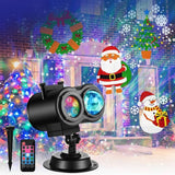 LUMIPROJ – Buiten Kerstlicht Projector met 16 Feestmotieven
