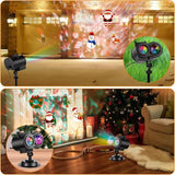 LUMIPROJ – Buiten Kerstlicht Projector met 16 Feestmotieven