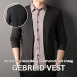 ModernLayer | Voel het comfort van zacht breiwerk en het zelfvertrouwen van een verzorgde outfit – elke keer dat je het aantrekt