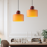 Moderne Lamp van Kleurrijk Glas met Geometrische Vorm