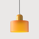Moderne Lamp van Kleurrijk Glas met Geometrische Vorm