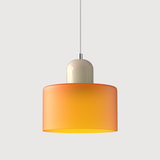 Moderne Lamp van Kleurrijk Glas met Geometrische Vorm